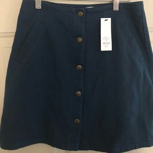 Blue Mini Skirt size s